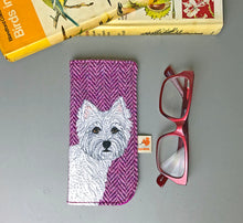 Load image into Gallery viewer, Westie glasses case