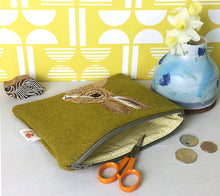 Load image into Gallery viewer, Hare zip pouch - made to order