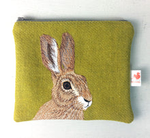 Load image into Gallery viewer, Hare zip pouch - made to order