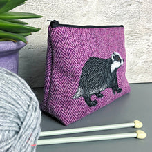 Load image into Gallery viewer, Badger project bag - made to order