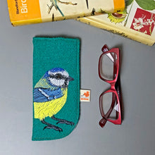 Load image into Gallery viewer, Blue Tit glasses case