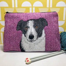 Load image into Gallery viewer, Pet portrait project bag - made to order