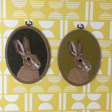 Load image into Gallery viewer, Hare hoop art - made to order