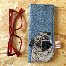 Load image into Gallery viewer, Pug glasses case