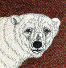 Load image into Gallery viewer, Polar bear winter decoration