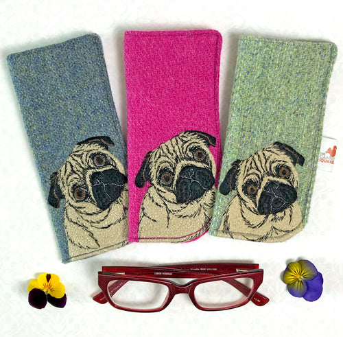 Pug glasses case
