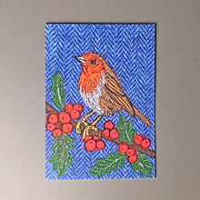 Load image into Gallery viewer, Robin greetings card