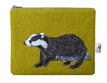 Load image into Gallery viewer, Badger zip pouch - made to order