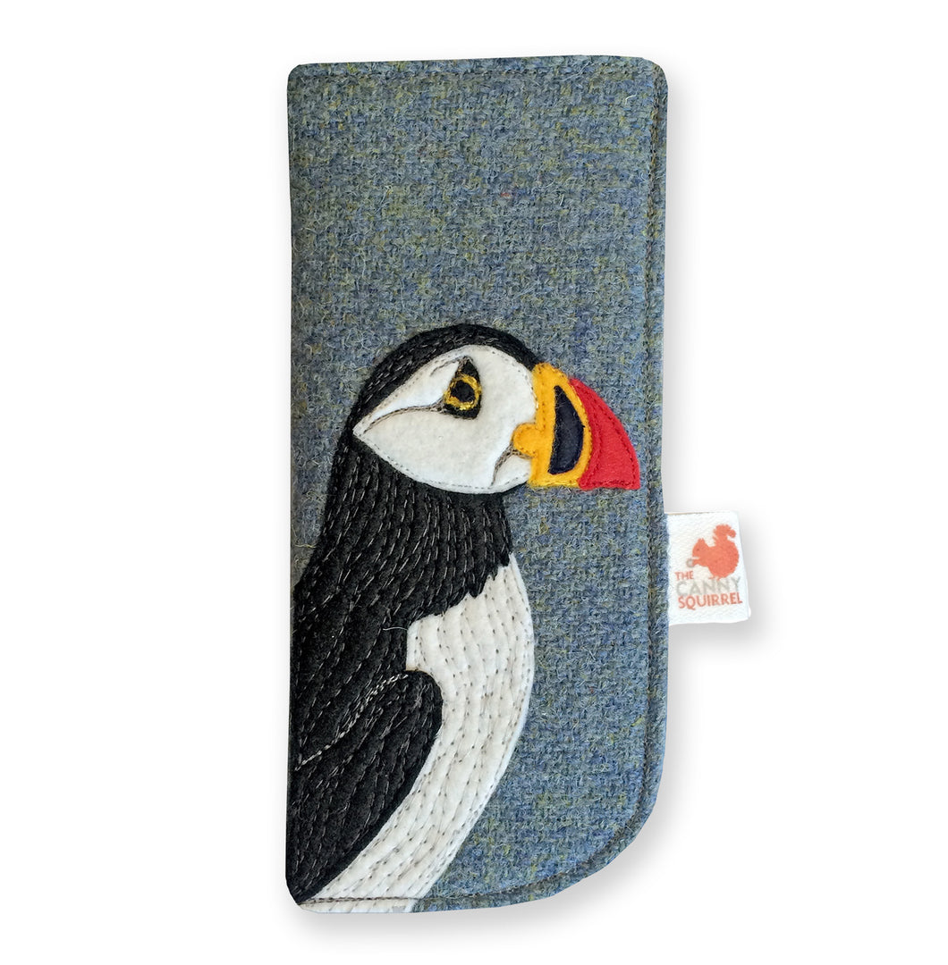 Puffin glasses case