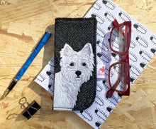 Load image into Gallery viewer, Westie glasses case